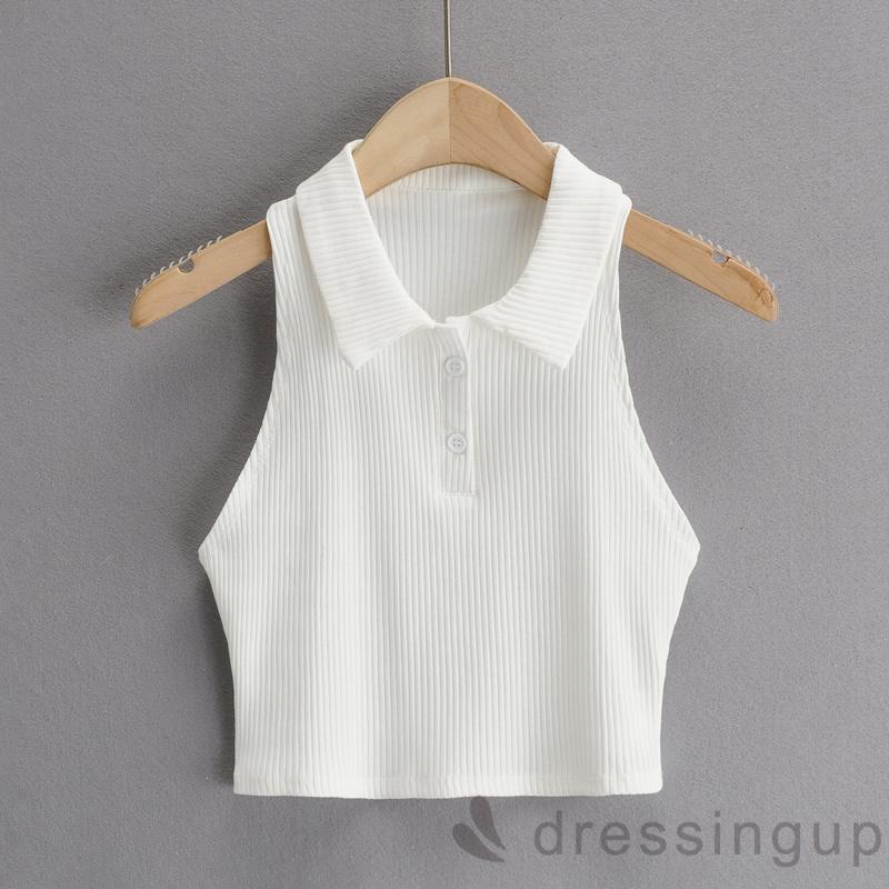 Áo Sát Nách Màu Trơn Thiết Kế Quyến Rũ Cho Nữ | BigBuy360 - bigbuy360.vn