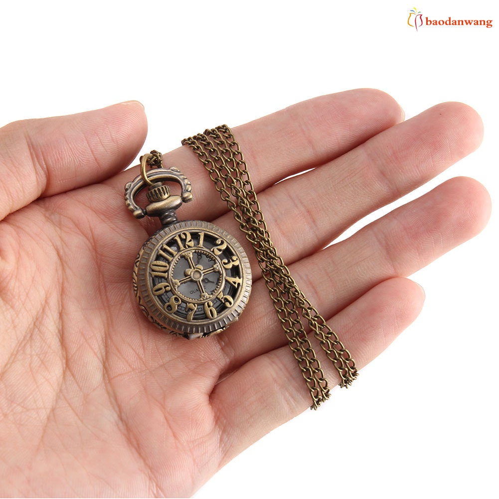 Đồng Hồ Quả Quýt Chất Liệu Đồng Thau Màu Sắc Vintage