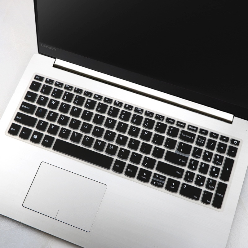 Miếng dán silicon siêu mỏng bảo vệ bàn phím cho laptop Lenovo L340 340C 15.6 inch