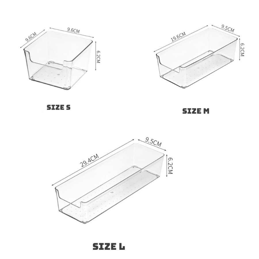 Khay Đựng Giấy Nhớ, Bút, Băng Dính Để Bàn Học, Décor Siêu Xinh P003