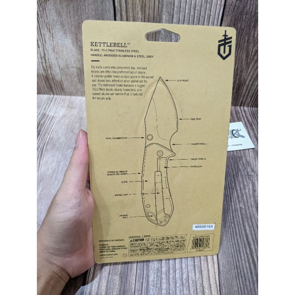 GERBER KETTLEBELL DỤNG CỤ ĐA NĂNG HÀNG