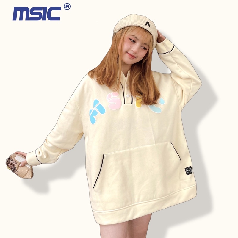 MSIC Áo Hoodie Fresh  Unisex cute