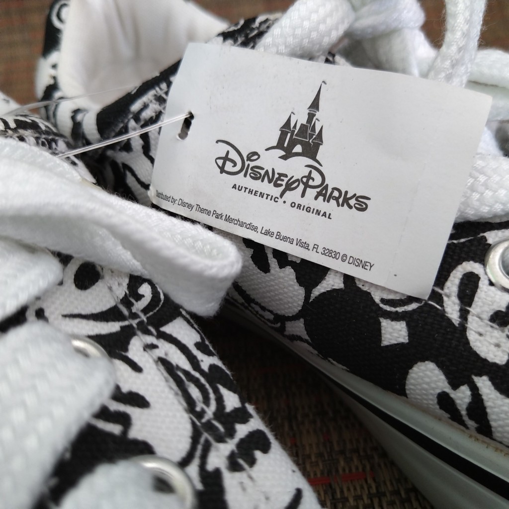 GIÀY SNEAKERS THỂ THAO CỔ THẤP DISNEY PARKS MICKEY NAM NỮ HỌC SINH SINH VIÊN ĐA DỤNG SIZE EU5-6-7-8-9-10 Made in VietNam