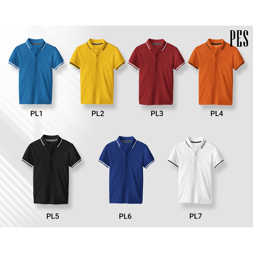 Áo thun Polo Basic nam Màu Vàng cổ bẻ vải cá sấu Cotton trẻ trung lịch lãm | BigBuy360 - bigbuy360.vn