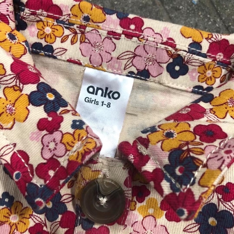 Sơ mi thu đông cho bé gái AK 1-8 tuổi  Áo dài tay cotton cao cấp xuất dư 0721