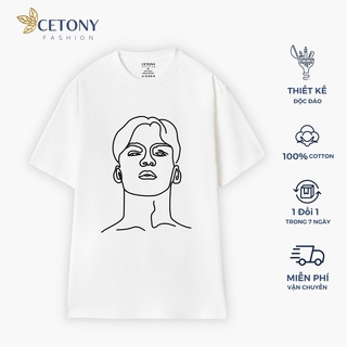 Áo Thun Tay Lỡ, Áo Phông Form Rộng Chàng Cool Ngầu Cotton Compack Look Inside Collection Cetony Fasihion