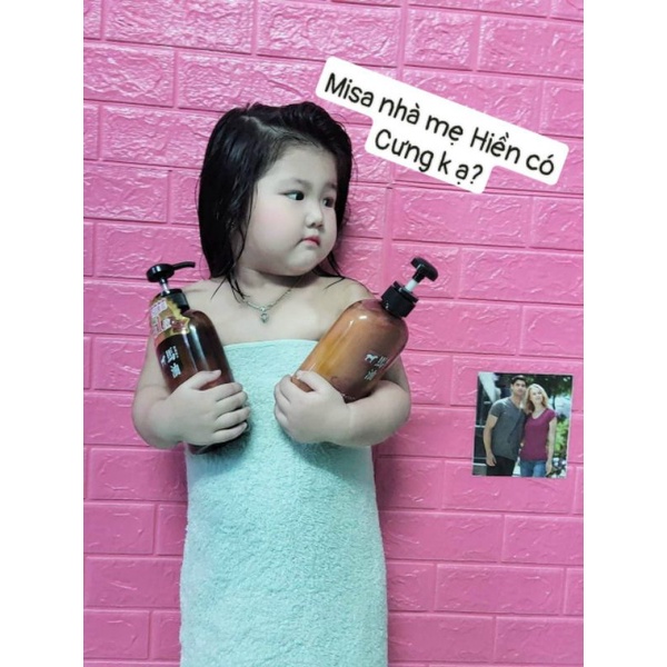 Dầu Gội/ Xả Mỡ Ngựa Nhật Bản Horse Oil Làm Sạch Tóc và Da đầu Kích Thích Mọc Tóc