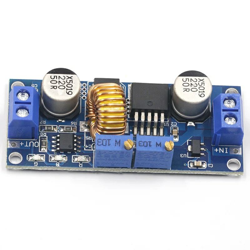 Module hạ áp sạc pin Lithium 5A XL4015 điều chỉnh 6-38V sang 1.25-36V