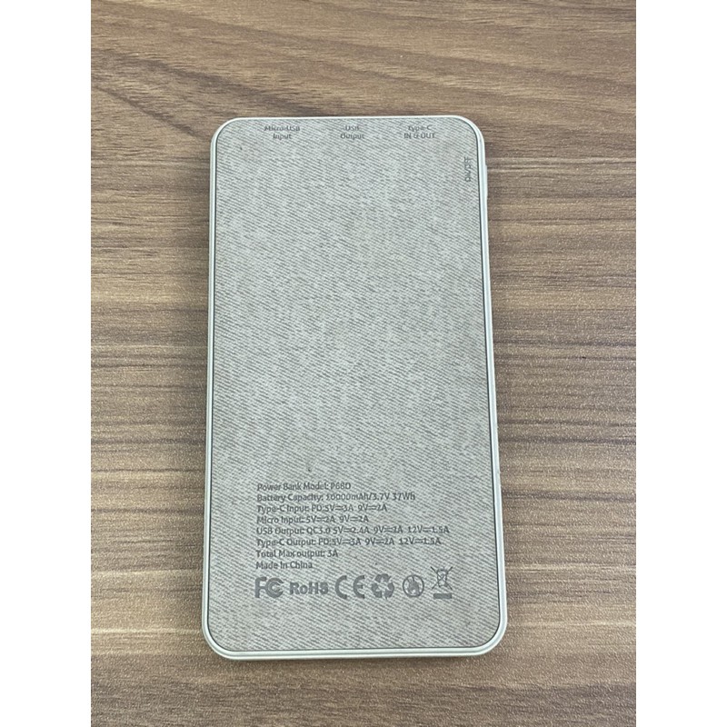 Pin sạc dự phòng Polymer 10.000mAh Type C PD QC3.0 Xmobile P68D