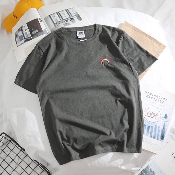 [Big Sale Áo phông icon cầu vồng sau mưa siêu cute | BigBuy360 - bigbuy360.vn