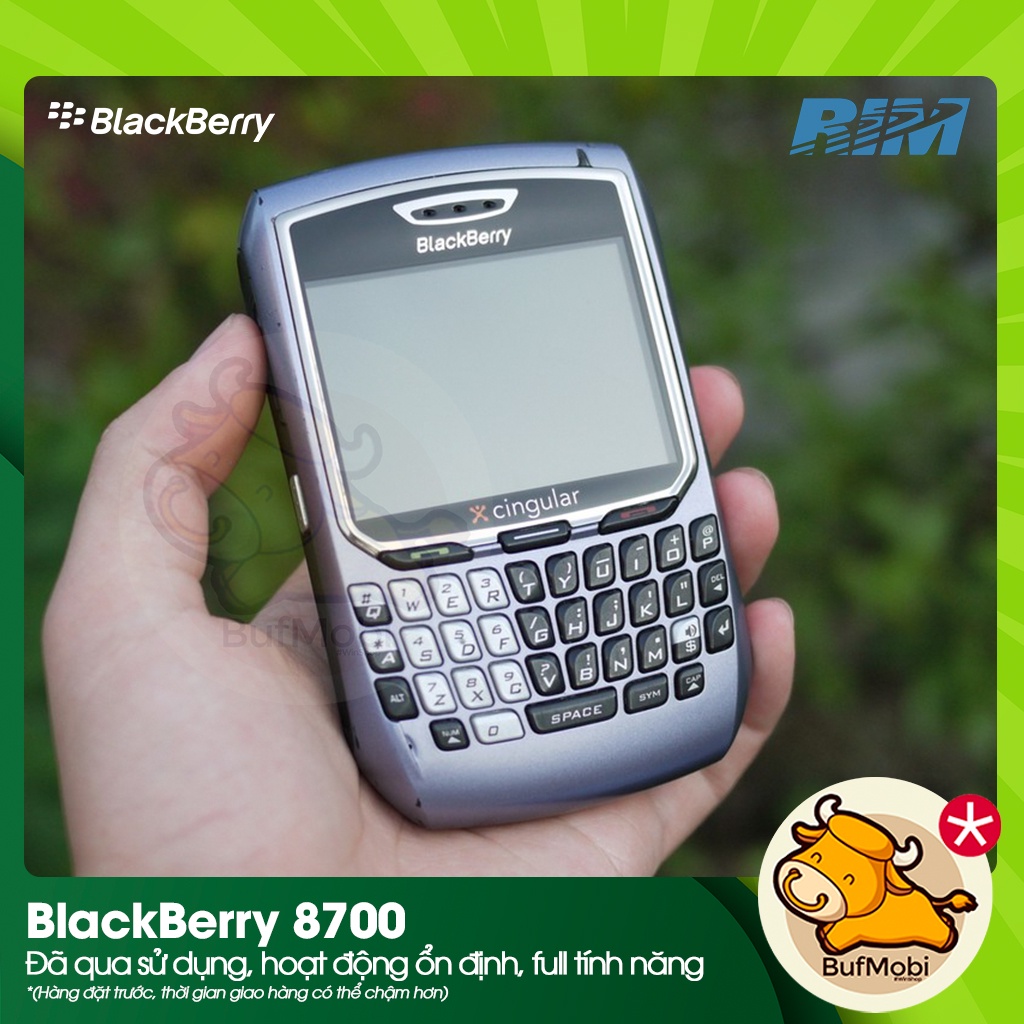 Blackberry 8700 C,G,V Likenew, nhiều nhà mạng