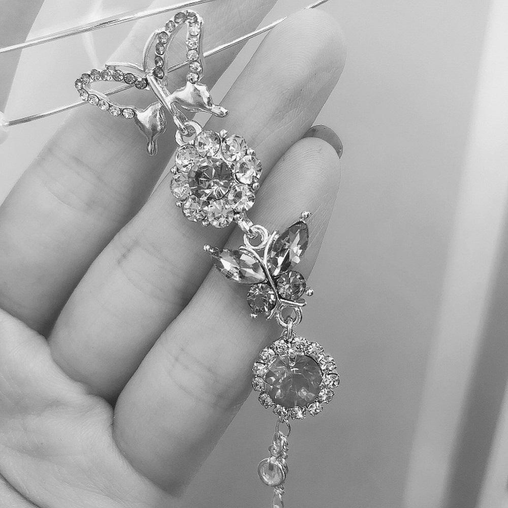 Vòng cổ Hoa 2 Lớp Phong Cách Bohemian|Ngọc Trai Giả