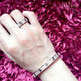 Nhẫn Car LOVE (loại 3 hàng đá)