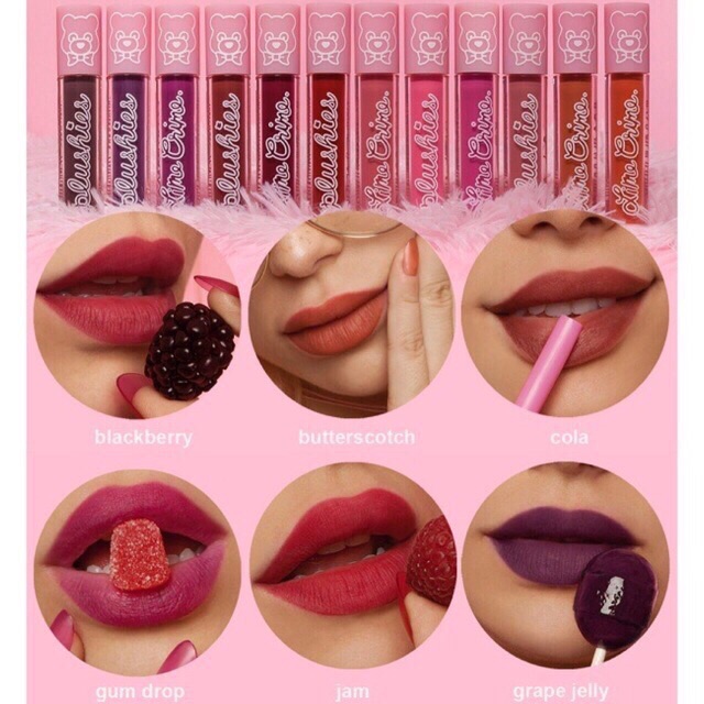 Son kem Limecrime Plushies các màu đẹp