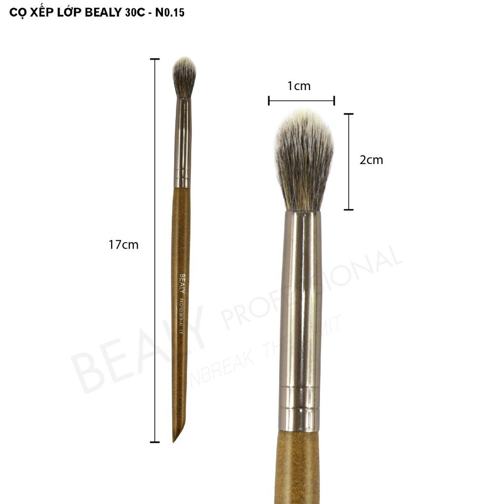 Cọ Tán Phấn Mắt Bealy CXL30C- NO.15 (VER.3)