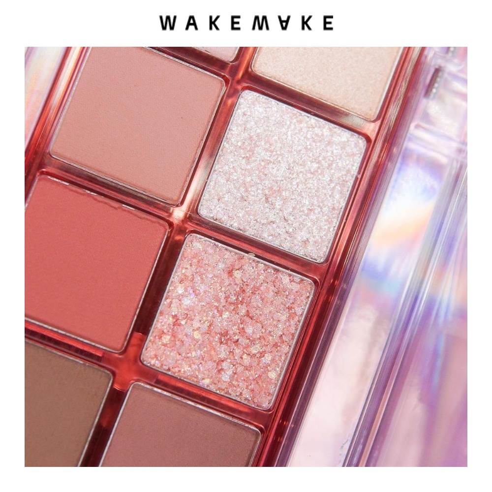 Bảng Phấn Mắt 9 Ô Wakemake Mix Blurring Eye Palette 10g