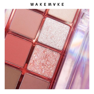 Bảng Phấn Mắt 9 Ô Wakemake Mix Blurring Eye Palette 10g