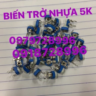 BIẾN TRỞ NHỰA 5K -VRN 502 gói 50 cái