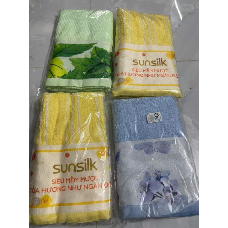 Khăn tắm Sunsilk, Clear, Dove kích thước 50x100cm