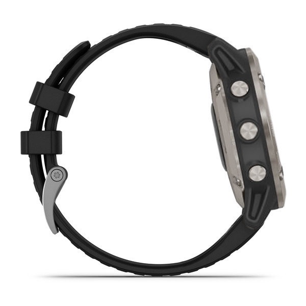 Đồng hồ thông minh Garmin Quatix 6 Titanium Gray with Black Band