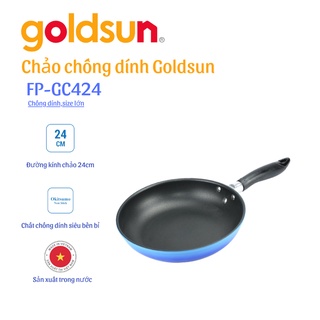 Chảo chống dính 24cm Goldsun FP-GC424 (BB) 24Cm Hàng chính hãng
