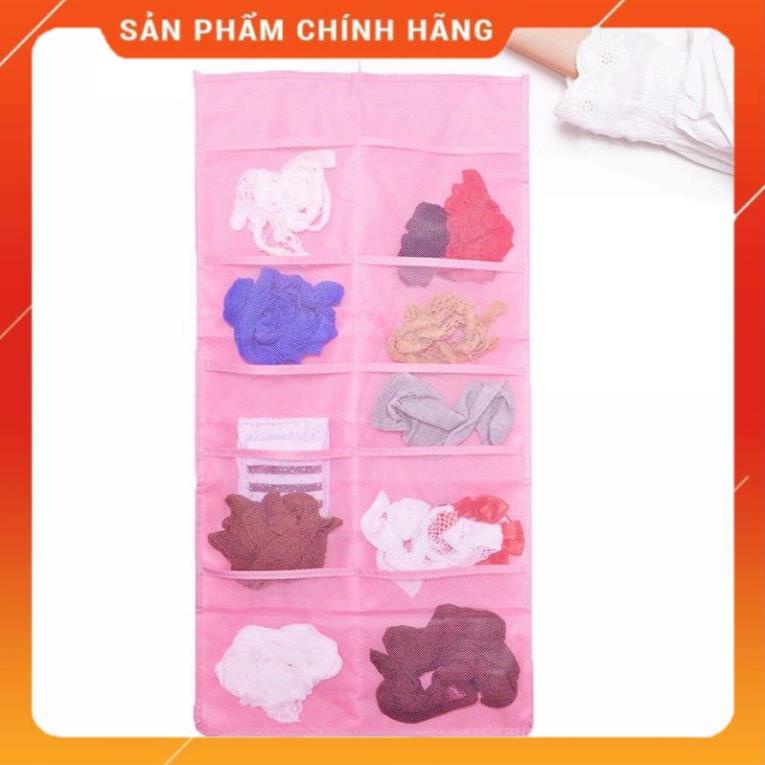 Túi treo đồ lót ,tất 2 mặt 30 ngăn tiện dụng