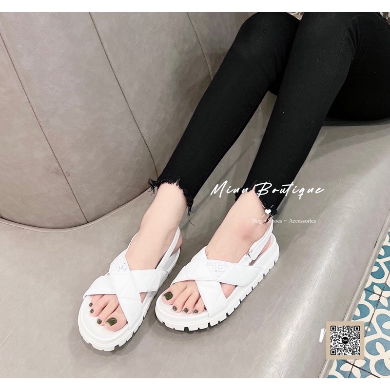 Sandal Prada quai chéo fullbox size 35-38 2màu