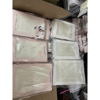 Set 10 Túi giấy đựng quà tặng và hoa mặt trong suốt