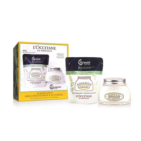 Set Dưỡng thể Hạnh nhân Loccitane Almond Duo ( Traver Set )