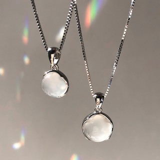 vòng cổ Mặt Đá Pha Lê Chalcedon Thời Trang Dành Cho Nữ