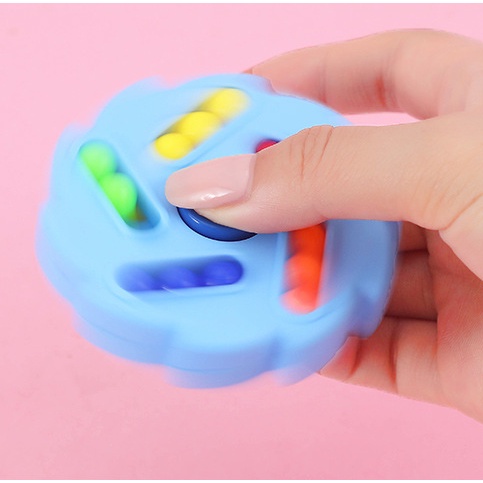 Đồ Chơi Trẻ Em Con Quay Spinner/ Rubik Hạt Đậu Giải Đố