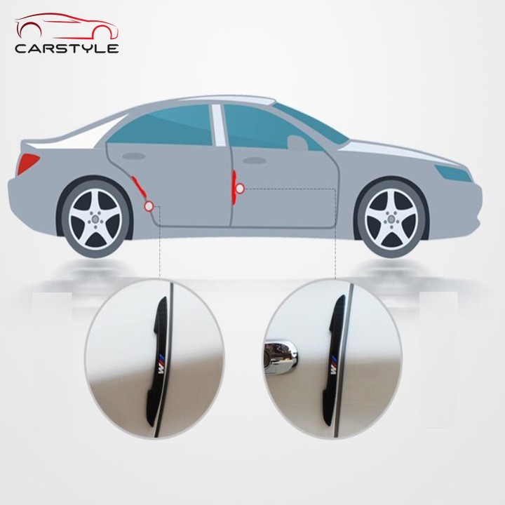 Bộ Nẹp 4 Chiếc Trang Trí Bảo Vệ Chống Va Đập Cánh Cửa Ô Tô/ Mã CYX    KIA BENZ BMW Toyota Ford VOLVO MAZDA MITSUBISHI Audi HONDA lexus C200 GLB GLC