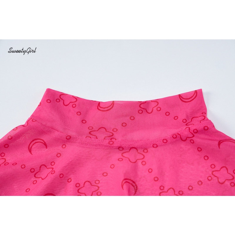 Áo Thun Tay Dài Cổ Lọ Ôm Eo Màu Trơn Thời Trang 2022 Quyến Rũ Cho Nữ