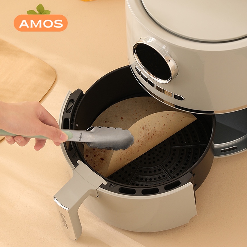 Giấy thấm dầu đồ chiên AMOS túi 50 tờ thấm hút dầu mỡ cực tốt,chịu nhiệt lên đến 220°C