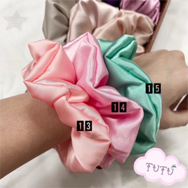 Dây buộc tóc/srunchies màu trơn