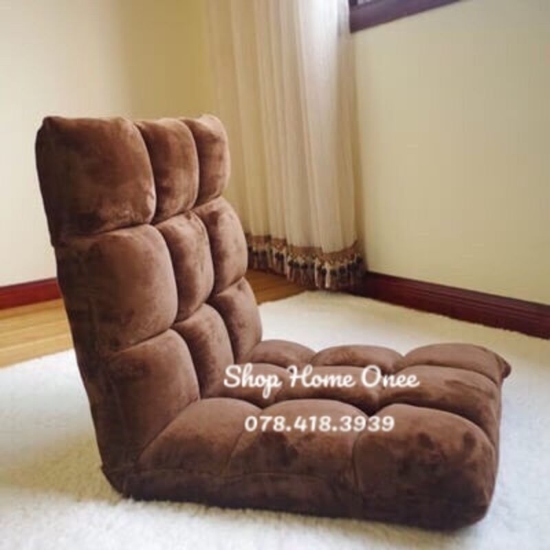 Ghế Ngồi Bệt Nhật Bản Tatami Cao Cấp - Ghế Thư Giãn - Ghế Lười Tựa Lưng Bật 5 Cấp Độ