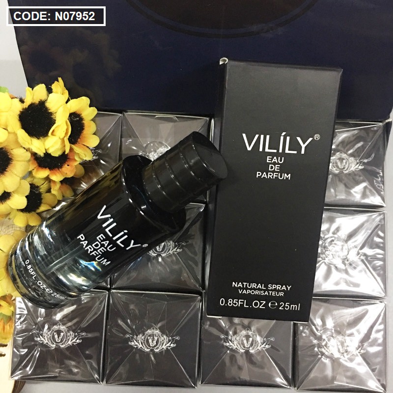 [ Hàng Hiệu ]Mã N07952 Nước hoa nam 25ml Vilily cao cấp