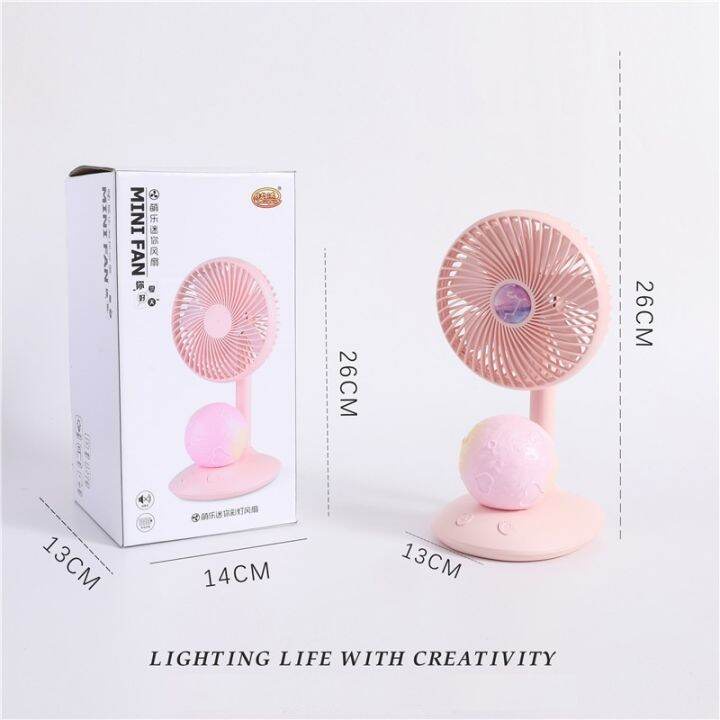 Quạt mini, quạt mini cầm tay, máy làm mát xoai 180 độ, 3 tốc độ gió, tích điện Pin 2000mAh