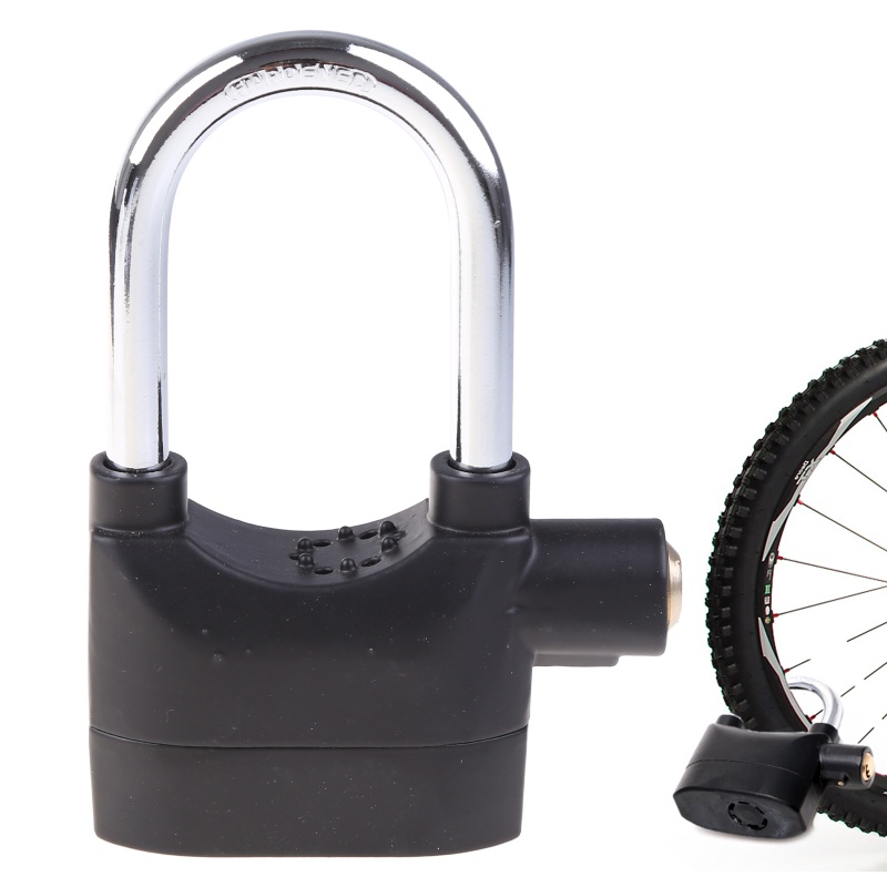 Ổ Khóa Cảnh Báo Chống Nước Dành Cho Xe Máy / Xe Đạp