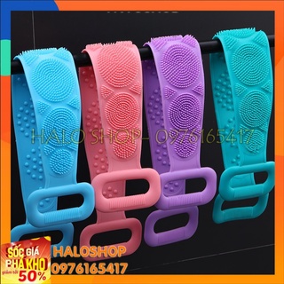Đai Tắm Chà Lưng Cọ Lưng Silicon Massage