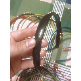 Cài tóc nhựa mau trơn bản lớn