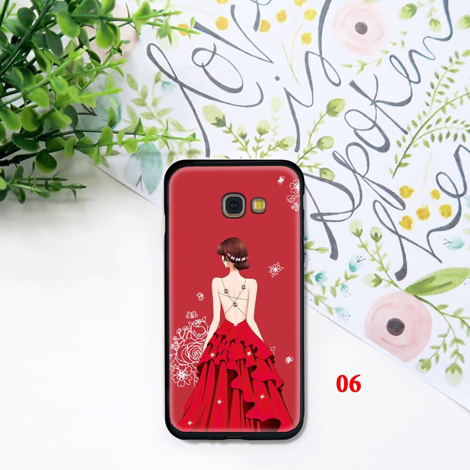 ỐP LƯNG SAMSUNG A710-SAMSUNG A6-SAMSUNG A6 PLUS- SAMSUNG A9-SAMSUNG A7 IN HÌNH CÔ GÁI XINH ĐẸP