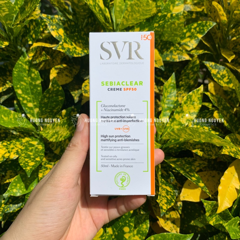 Kem Giảm Mụn Và Chống Nắng SVR Sebiaclear Creme SPF 50 50ml