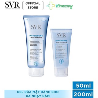 Gel rửa mặt dành cho da nhạy cảm SVR Physiopure Gelée Moussante 200ml