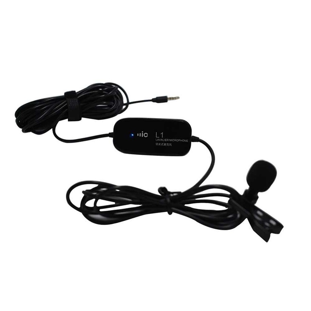 Mic thu âm cài áo Lavalier Microphone Micro-Cravate L1 Hàng nhập khẩu