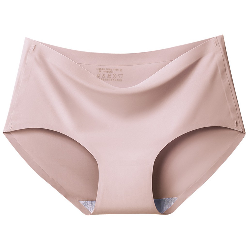 Quần lót nữ thun lạnh đúc su không đường may, mặc trong quần legging không lộ viền | BigBuy360 - bigbuy360.vn