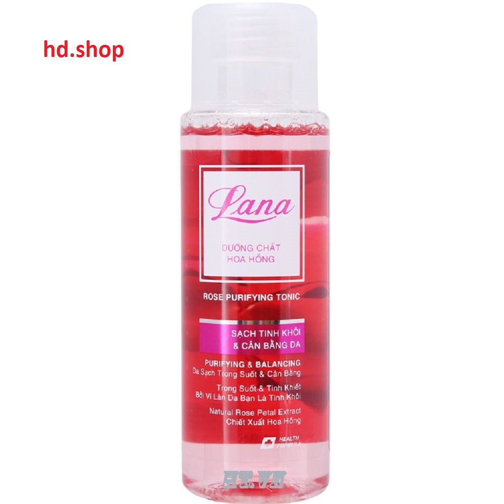 Nước hoa hồng Lana 150ml cân bằng độ ẩm làm trắng da chính hãng