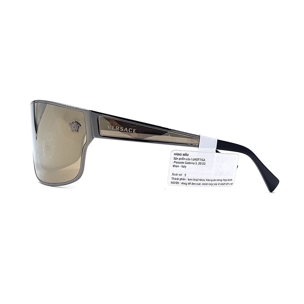 Kính mát nam nữ thời trang Versace VE2206 chính hãng, thiết kế dễ đeo bảo vệ mắt
