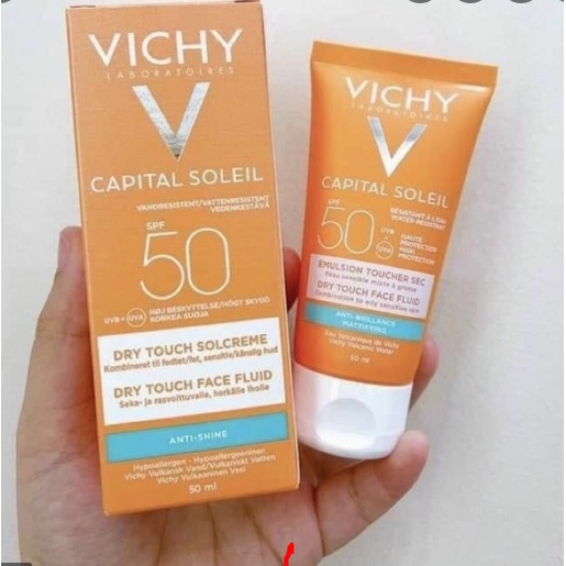 Kem Chống Nắng Vichy Capital Soleil SPF50 50ml-kem chống nắng vichy chính hãng