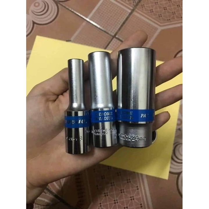 Đầu Khẩu TOP ALONGTOOL chính hãng (GERMANY 1/2” Lục giác ( Dài 76mm) Cao cấp